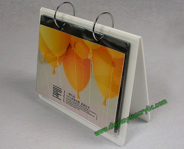 plastic calendar holder